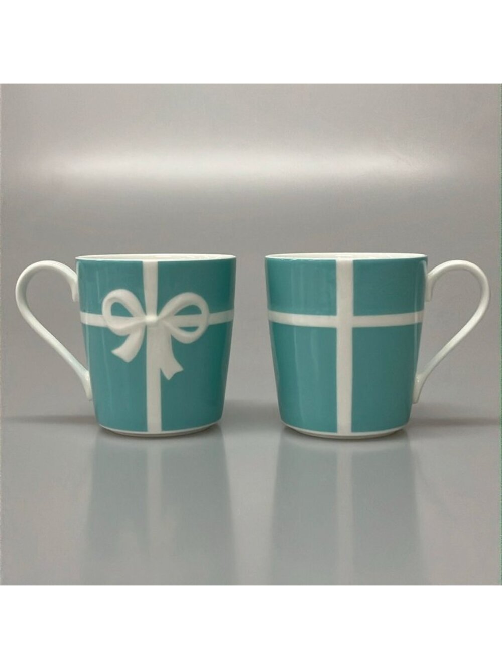 Tiffany & Co Tableware Blue Bow White Mug 2 Points